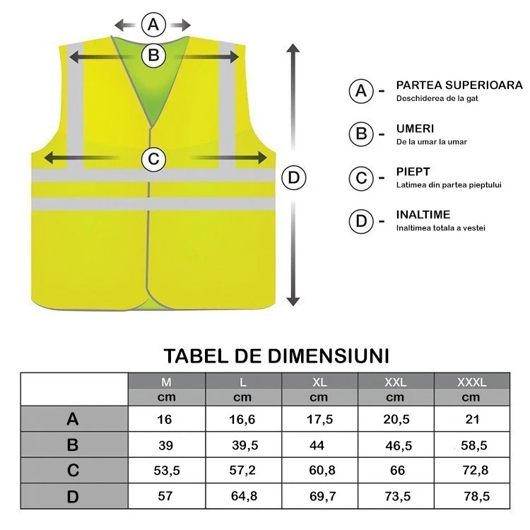 Vestă reflectorizantă